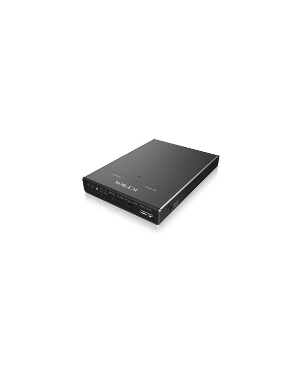 ICY BOX IB-2812CL-U3 USB 3.2 Gen 1 (3.1 Gen 1) Type micro-B Noir