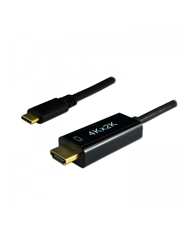 MCL MB1B99ZAUSB3CHD14 câble vidéo et adaptateur 1,8 m USB Type-C HDMI Noir