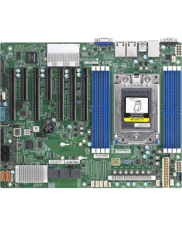 Supermicro Mbd h12ssl ct Socket Sp3 Atx - vue 2