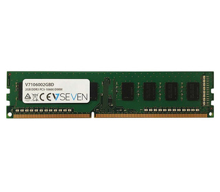 V7 2GB DDR3 PC3-10600 - 1333mhz DIMM Desktop Module de mémoire - V7106002GBD