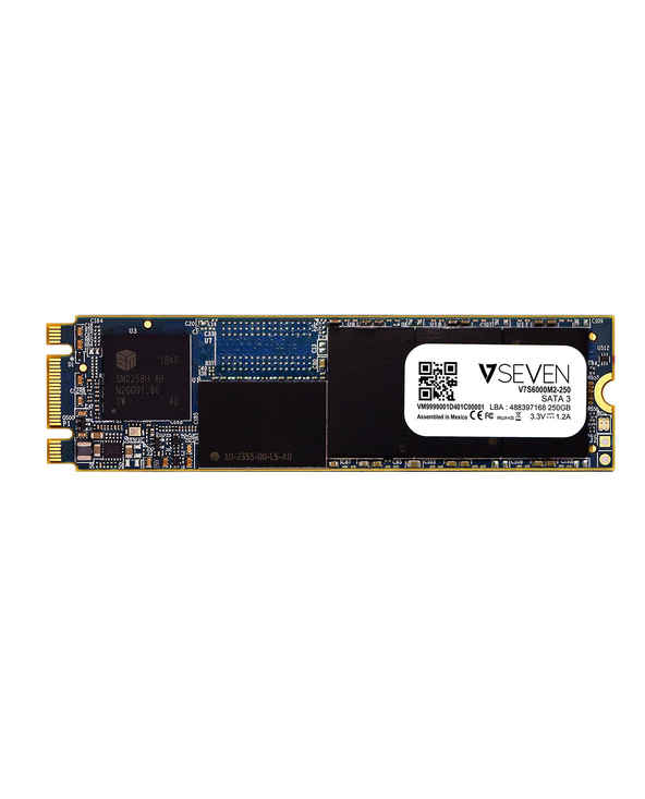 V7 SSD PC NAND 3D S6000 - SATA III 6 Go/s, 250 Go M.2 2280