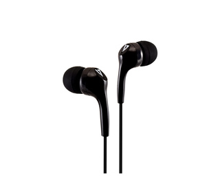V7 Écouteurs stéréo, légers, isolation acoustique intra-auriculaire, 3,5 mm, noir