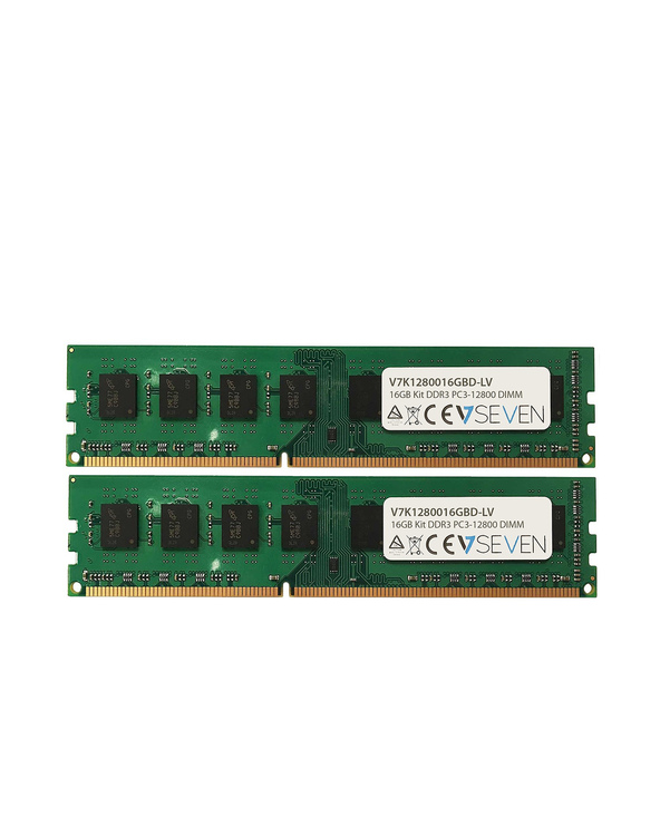V7 16GB DDR3 PC3L-12800 - 1600MHz DIMM Module de mémoire - V7K1280016GBD-LV