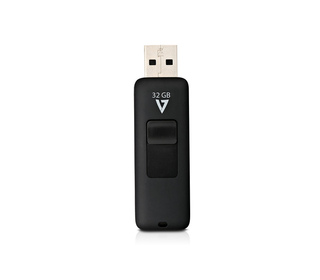 V7 VF232GAR-3E lecteur USB flash 32 Go USB Type-A 2.0 Noir