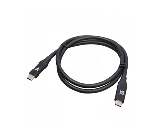 V7 V7USB4-80CM câble USB 0,8 m USB C Noir
