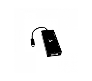 V7 V7UC-DPHDVGADVI-BLK adaptateur graphique USB 3840 x 2160 pixels Noir