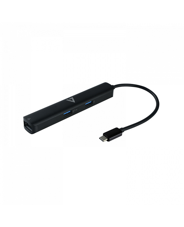 V7 UCMINIDOCK-PT station d'accueil USB 3.2 Gen 1 (3.1 Gen 1) Type-C Noir