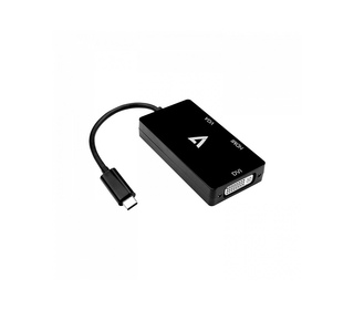 V7 V7UC-VGADVIHDMI-BLK adaptateur graphique USB 3840 x 2160 pixels Noir