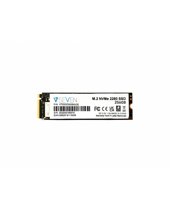 V7 V7SSD256GBNV3E disque SSD M.2 256 Go Série ATA III 3D TLC NVMe