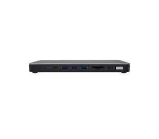 V7 DOCKTB4PT station d'accueil Avec fil Thunderbolt 4 Noir, Argent