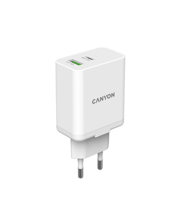 Canyon CNE-CHA20W03 chargeur d'appareils mobiles Universel Blanc Secteur Intérieure