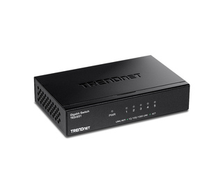 Trendnet TEG-S51 commutateur réseau Non-géré Gigabit Ethernet (10/100/1000) Noir