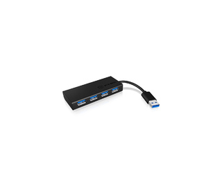 ICY BOX IB-AC6104-B USB 3.2 Gen 1 (3.1 Gen 1) Type-A 5000 Mbit/s Noir