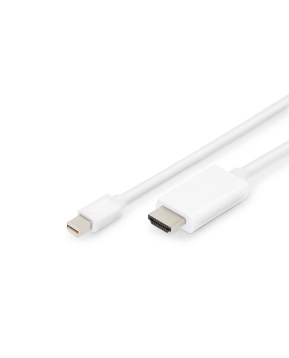 Digitus Câble adaptateur Mini DisplayPort, mDP - HDMI type A Digitus Câble adaptateur Mini DisplayPort, mDP - HDMI type A