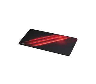 GENESIS Carbon 500 Maxi Flash G2 Tapis de souris de jeu Noir, Rouge
