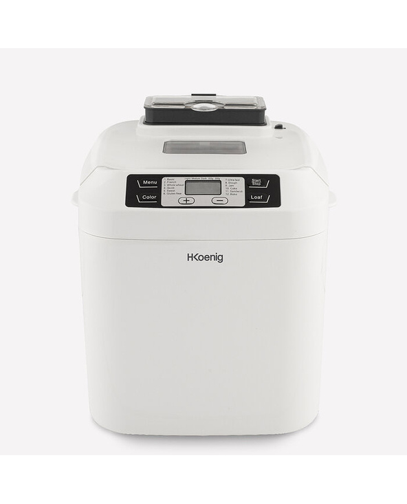 H.Koenig BAKE340 machine à pain 550 W Blanc