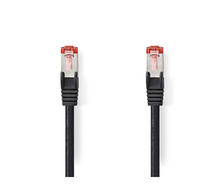 Nedis CCGL85221BK10 câble de réseau Noir 1 m Cat6 S/FTP (S-STP)