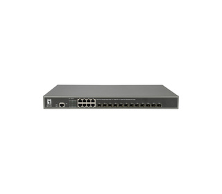 LevelOne GTL-2091 commutateur réseau Géré L3 Gigabit Ethernet (10/100/1000) Gris