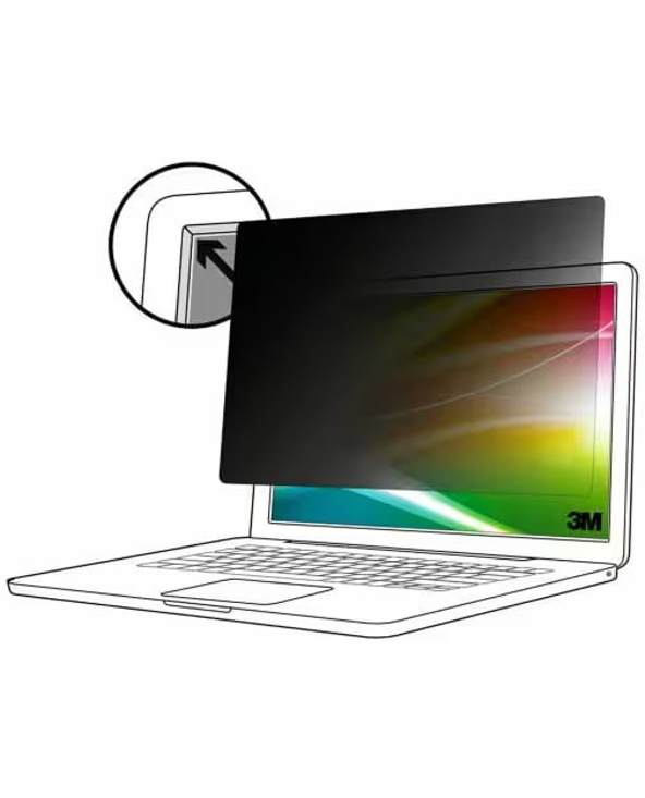 3M Filtre de confidentialité Bright Screen pour Apple MacBook Pro 14 M1-M2, 16:10, BPNAP003