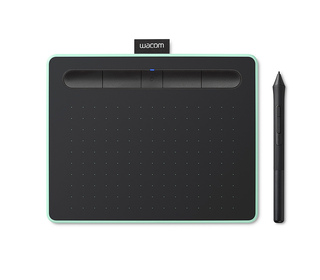 Wacom Intuos M Bluetooth tablette graphique Noir, Vert 2540 lpi 216 x 135 mm USB/Bluetooth