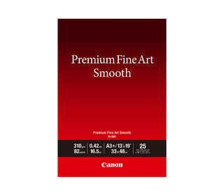 Canon Papier A3 Plus beaux-arts lisse Premium FA-SM1 - 25 feuilles