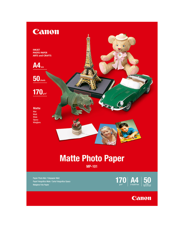 Canon Papier photo mat A4 MP-101 - 50 feuilles