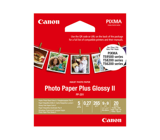 Canon Papier photo glacé Extra II PP-201 8,8 × 8,8 cm - 20 feuilles