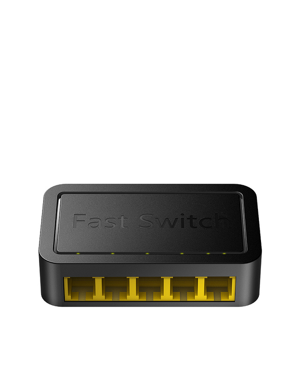 Cudy FS105D commutateur réseau Fast Ethernet (10/100) Noir