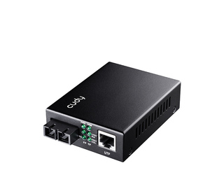 Cudy MC100SA-20 convertisseur de support réseau 100 Mbit/s 1310 nm Monomode Noir
