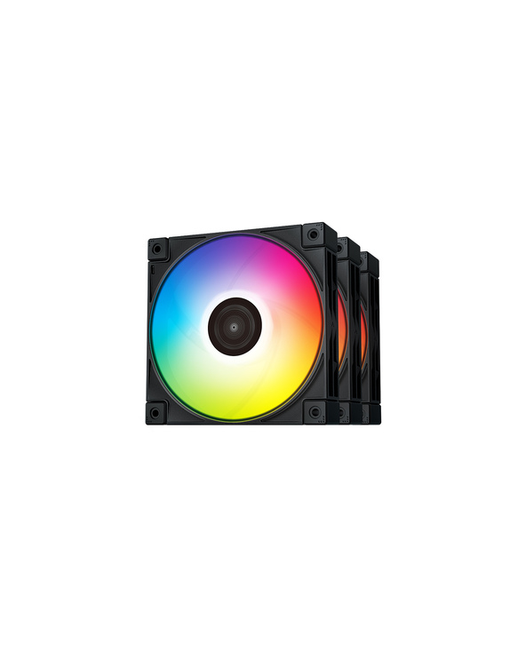 DeepCool FC120-3 IN 1 Boitier PC Ventilateur 12 cm Noir, Gris 3 pièce(s)