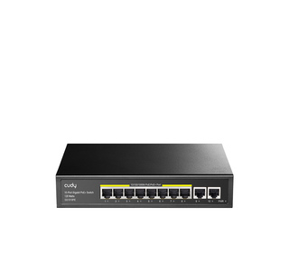Cudy GS1010PE commutateur réseau Gigabit Ethernet (10/100/1000) Connexion Ethernet, supportant l'alimentation via ce port (PoE) 