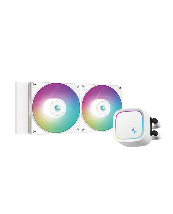 DeepCool LE520 WH Processeur Refroidisseur de liquide tout-en-un 12 cm Blanc 1 pièce(s)