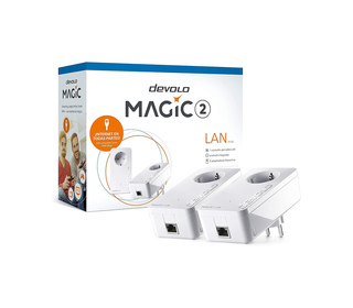Devolo Magic 2 LAN 1-1 2400 Mbit/s Ethernet/LAN Blanc 2 pièce(s)