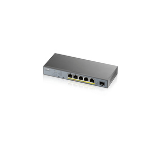 Zyxel GS1350-6HP-EU0101F commutateur réseau Géré L2 Gigabit Ethernet (10/100/1000) Connexion Ethernet, supportant l'alimentation