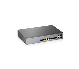 Zyxel GS1350-12HP-EU0101F commutateur réseau Géré L2 Gigabit Ethernet (10/100/1000) Connexion Ethernet, supportant l'alimentatio