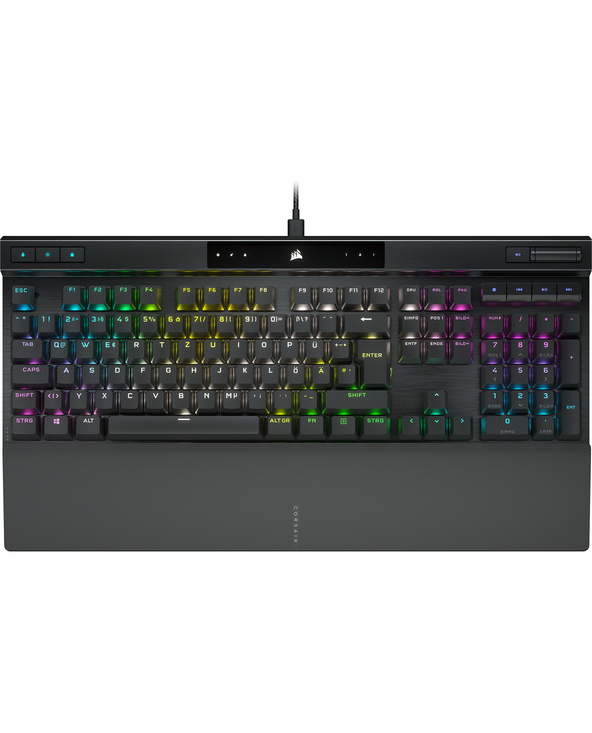 Corsair K70 RGB PRO clavier USB QWERTZ Allemand Noir
