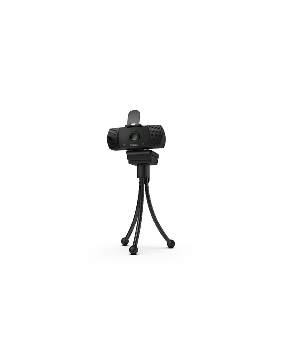 Krom Kam webcam 1920 x 1080 pixels USB 2.0 Noir