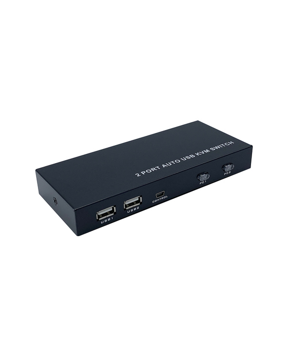 AISENS A111-0400 commutateur écran, clavier et souris Noir