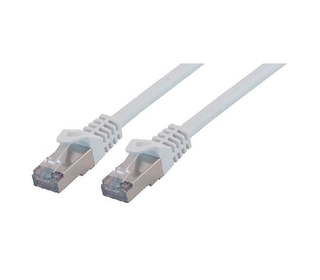 MCL 0.3m Cat6 F/UTP câble de réseau Blanc 0,3 m F/UTP (FTP)