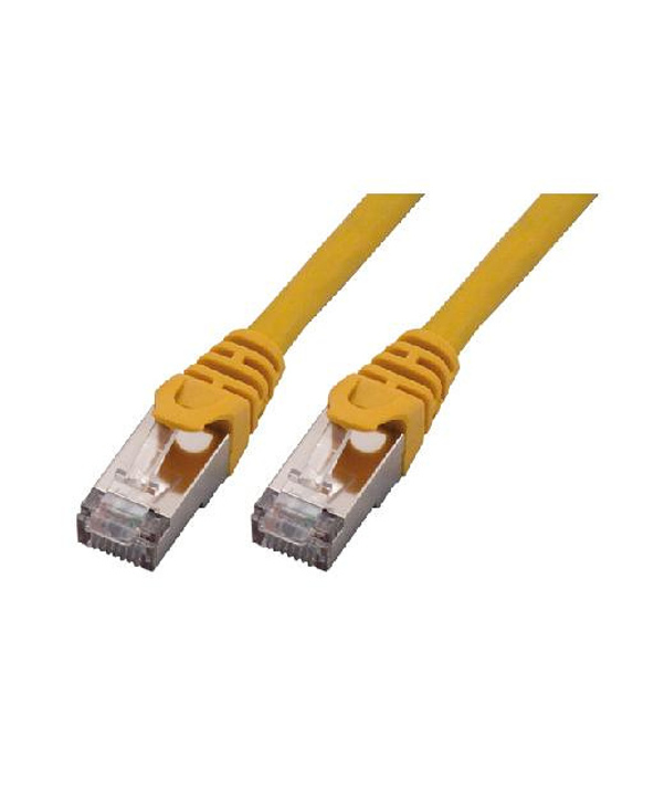 MCL 20m Cat6a S/FTP câble de réseau Jaune S/FTP (S-STP)