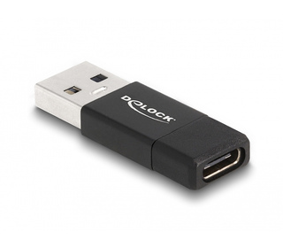 DeLOCK 60001 changeur de genre de câble USB A USB C Noir