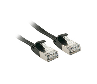 Lindy 47482 câble de réseau Noir 2 m Cat6a U/FTP (STP)