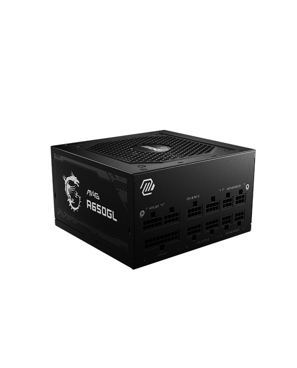 MSI MAG A650GL unité d'alimentation d'énergie 650 W 20+4 pin ATX ATX Noir