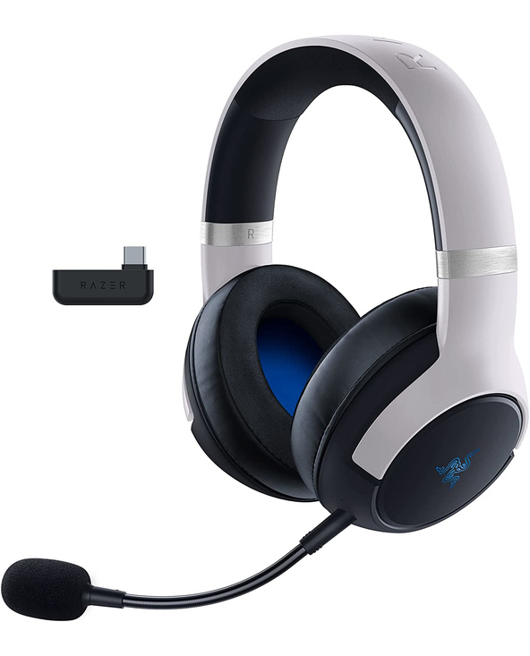 Razer Kaira Pro for PlayStation Casque Sans fil Arceau Jouer USB Type-C Bluetooth Blanc