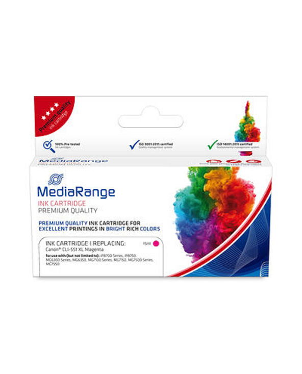 MediaRange MRCC551MXL cartouche d'encre 1 pièce(s) Compatible Magenta