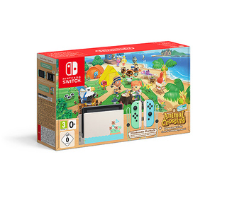 Nintendo Switch Animal Crossing: New Horizons console de jeux portables 15,8 cm (6.2") 32 Go Écran tactile Wifi Noir, Bleu, Vert
