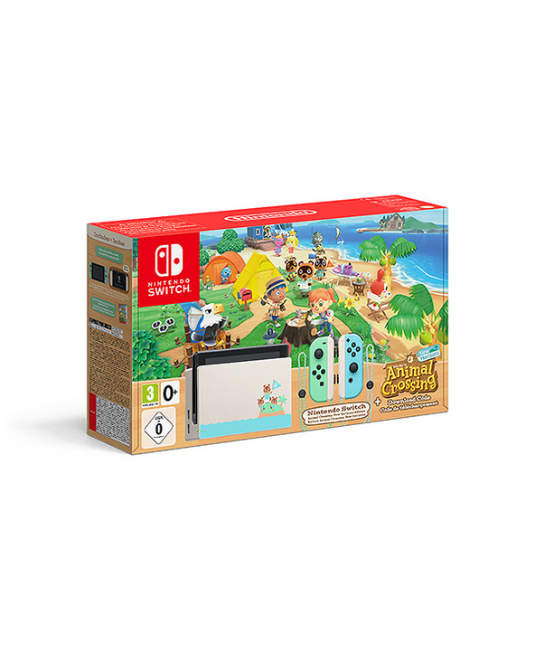 Nintendo Switch Animal Crossing: New Horizons console de jeux portables 15,8 cm (6.2") 32 Go Écran tactile Wifi Noir, Bleu, Vert