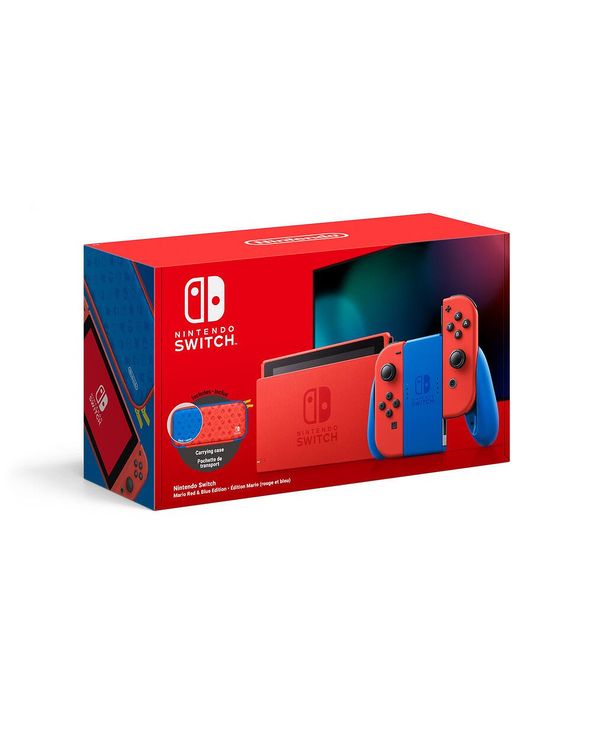 Nintendo Switch Mario Red & Blue Edition console de jeux portables 15,8 cm (6.2") 32 Go Écran tactile Wifi Bleu, Rouge