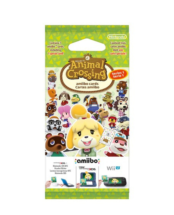 Nintendo Amiibo Carte Animal Crossing Serie 1 carte de jeu 3 pièce(s) Nintendo Amiibo Carte Animal Crossing Serie 1 carte de jeu 3 pièce(s)