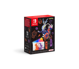 Nintendo Switch Oled Pokémon Scarlet & Violet Edition console de jeux portables 17,8 cm (7") 64 Go Écran tactile Wifi Multicolor